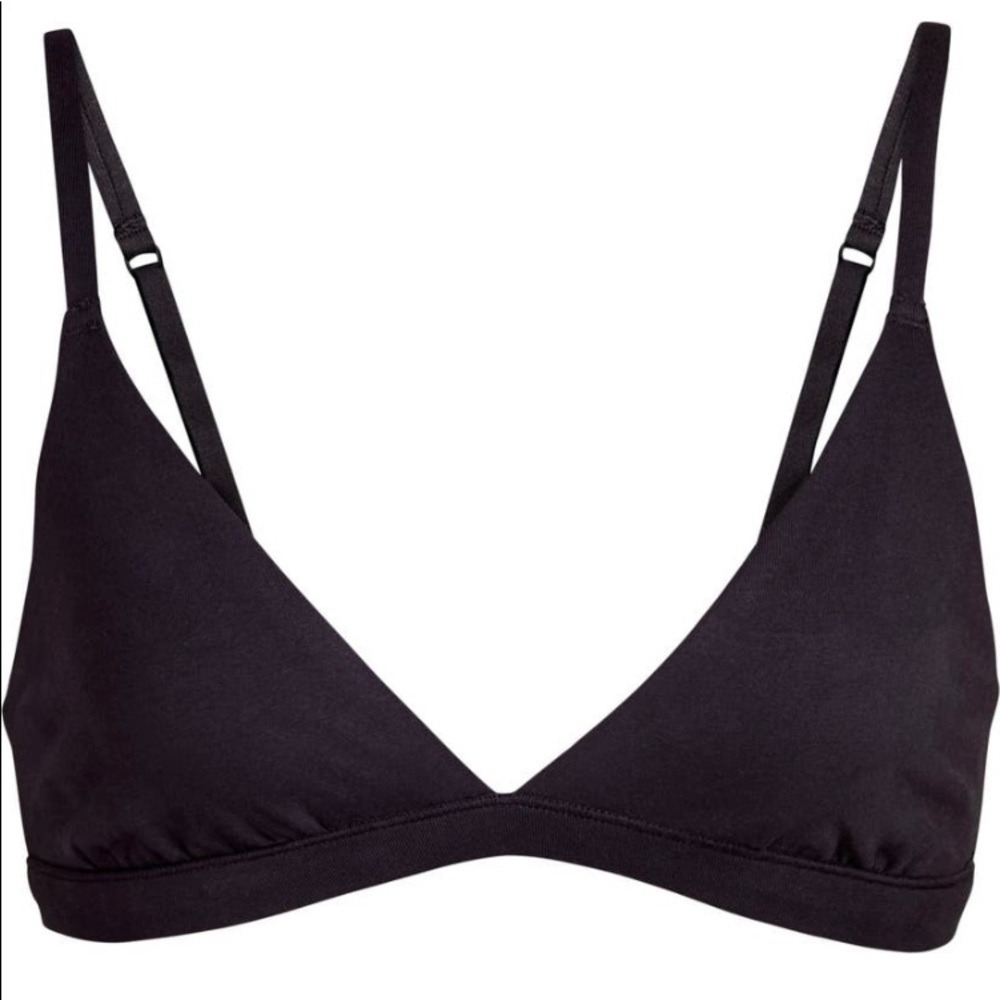 Skims cotton triangle bralette